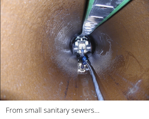 sanitary sewers